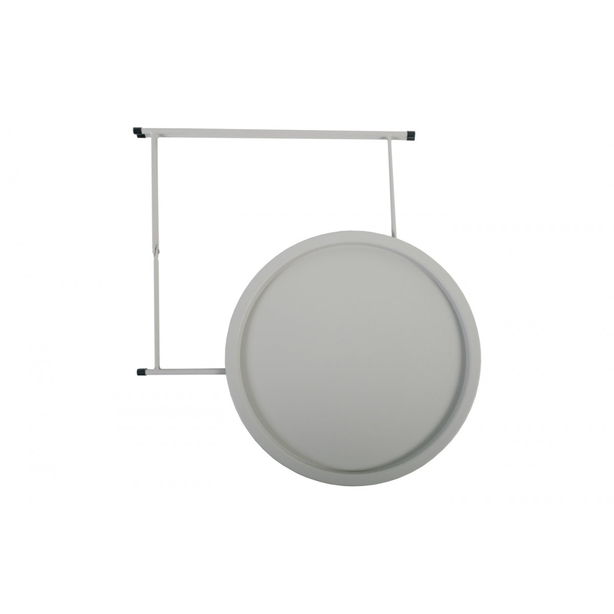 Mesa Auxiliar Plegable, Mesa Baja Plegable De Jardín Gris 46x52cm- Muebles De Jardín_1