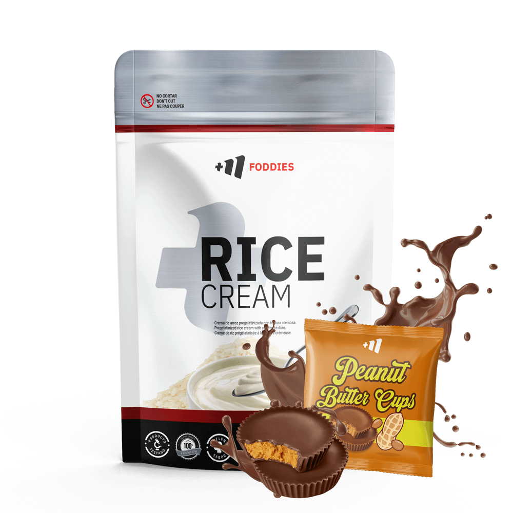 Rice Cream (crema De Arroz Pregelatinizada) - 1kg - Peanut Butter Cups - Fuente De Carbohidratos De Buena - Masmusculo_0