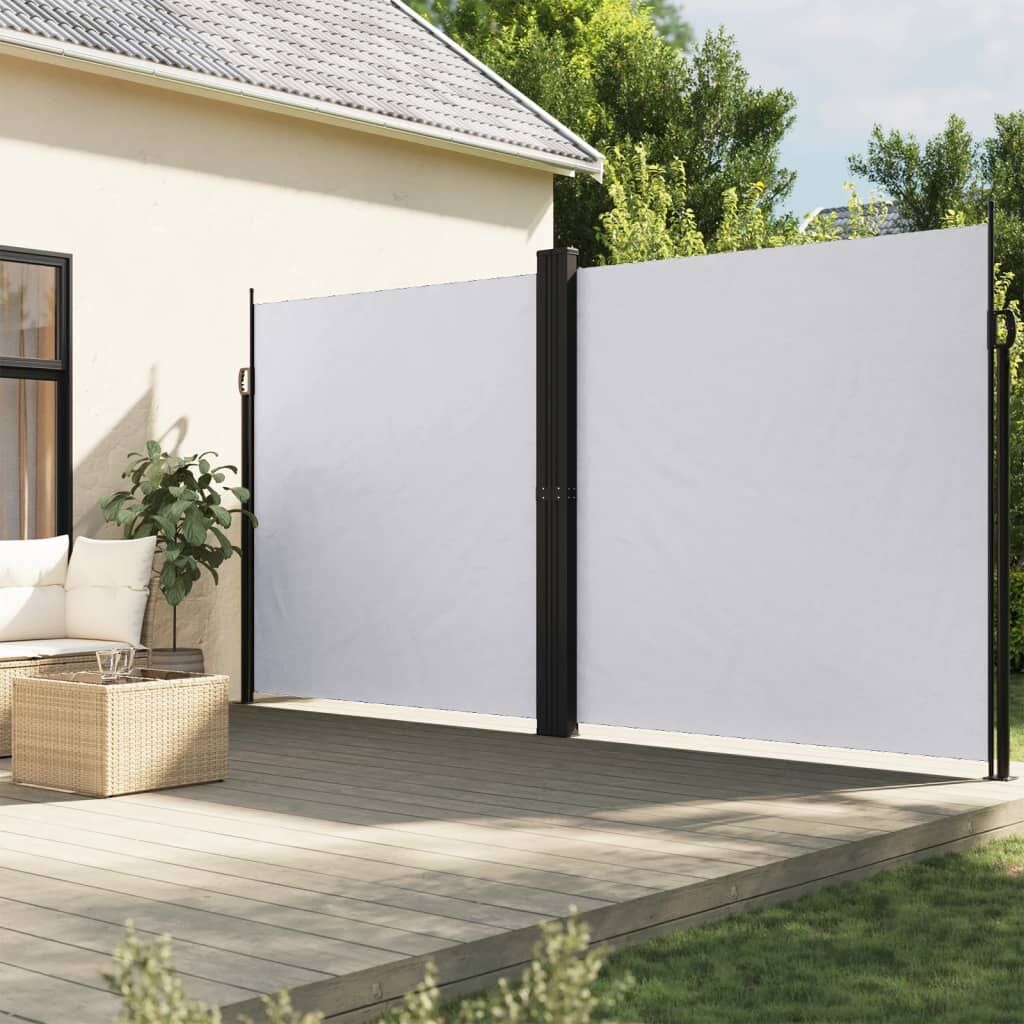 Vidaxl Toldo Lateral Retráctil Blanco 220x600 Cm_1
