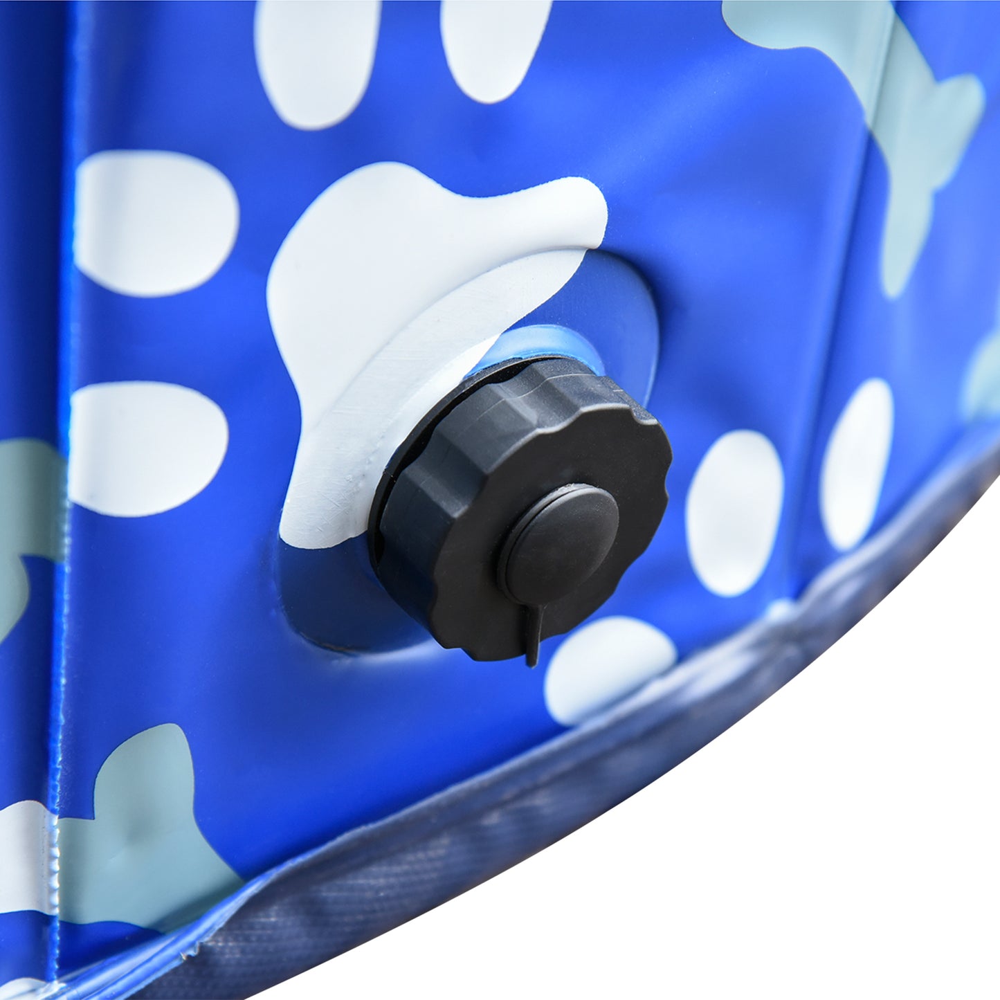 Pawhut Piscina Plegable Para Perros Diámetro Ø140 Cm Portátil Fondo_4