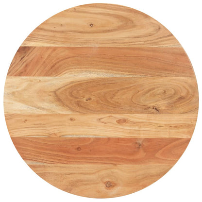 Mesa De Bistró Madera Maciza De Acacia Ø60x76 Cm_2