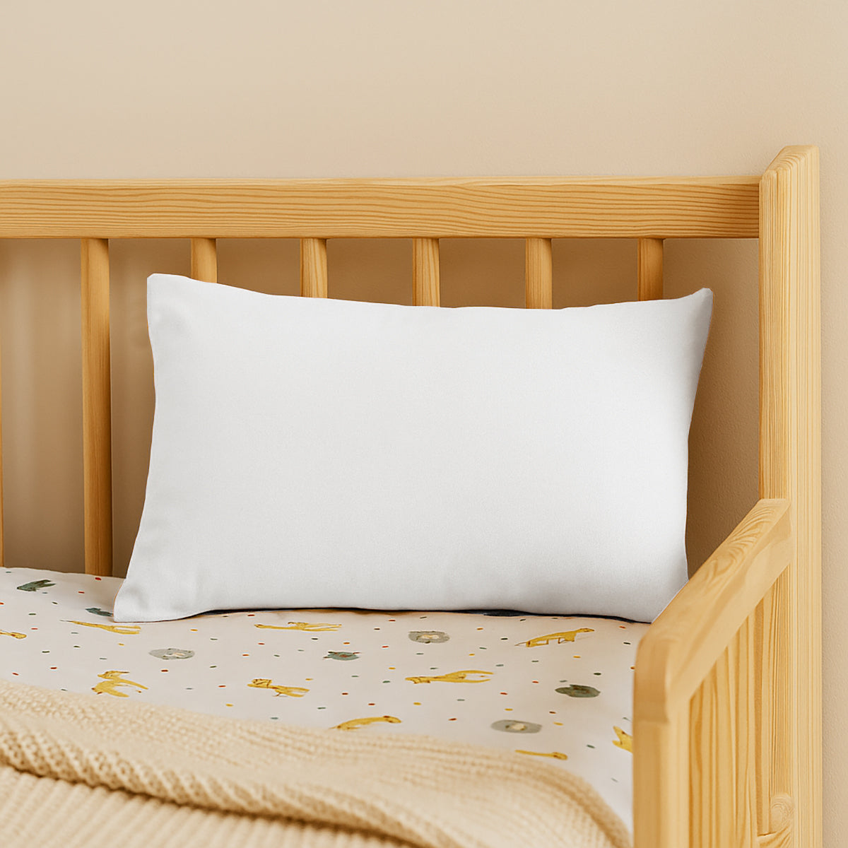 Cojín Rectangular De Algodón Orgánico Blanco_3