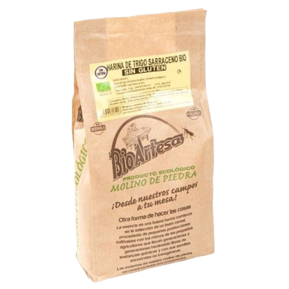 Harina De Trigo Sarraceno Sin Gluten Bio 1 Kg