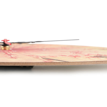 Reloj Decorativo Mdf Estilo Rosa_4