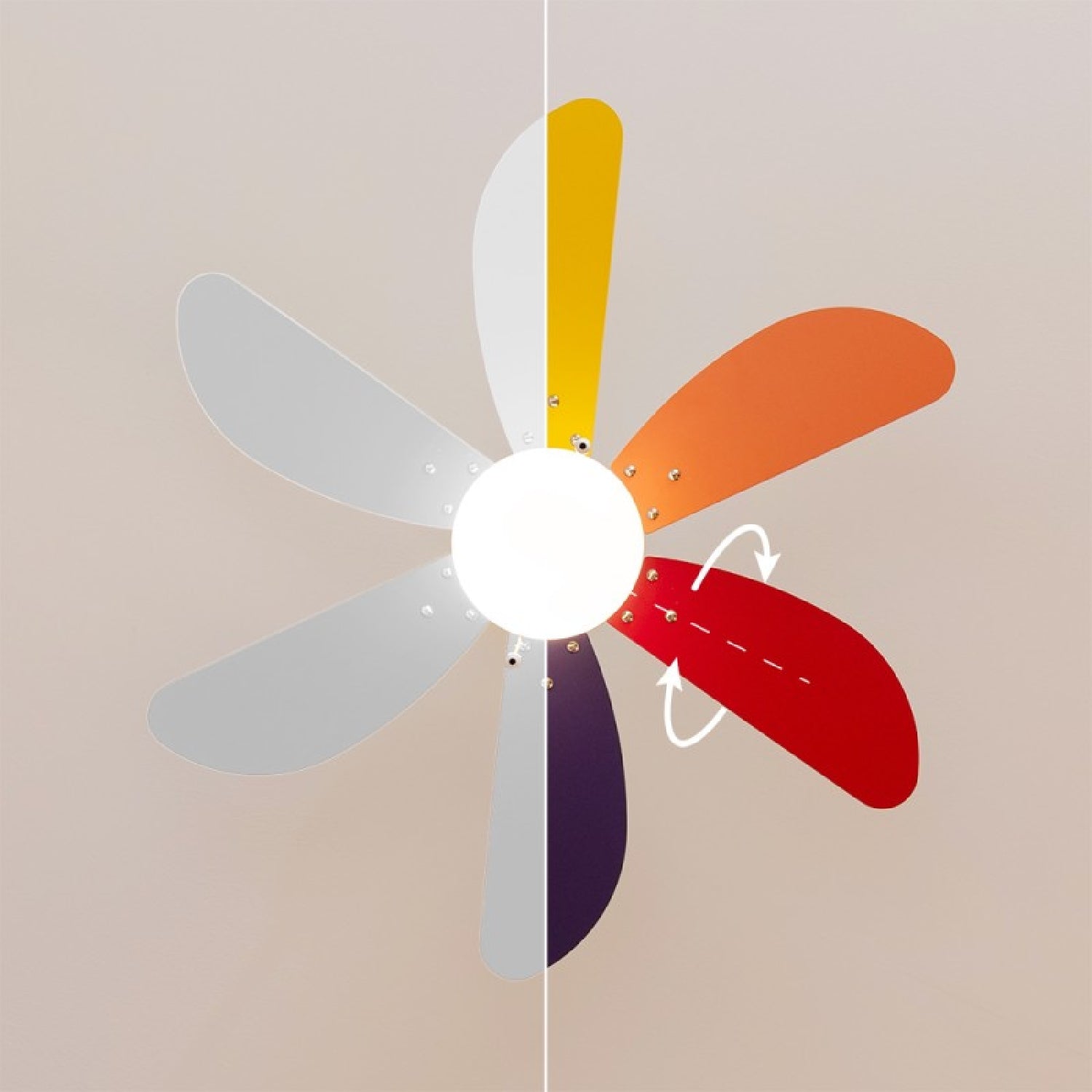 Cecotec Ventilador De Techo Con Luz Energysilence Aero 360 Colorfull Cecotec_2