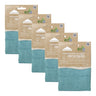 Pack 5x Bayetas PET reciclado microfibra 30 x 30 cm Eco Friendly ROZENBAL