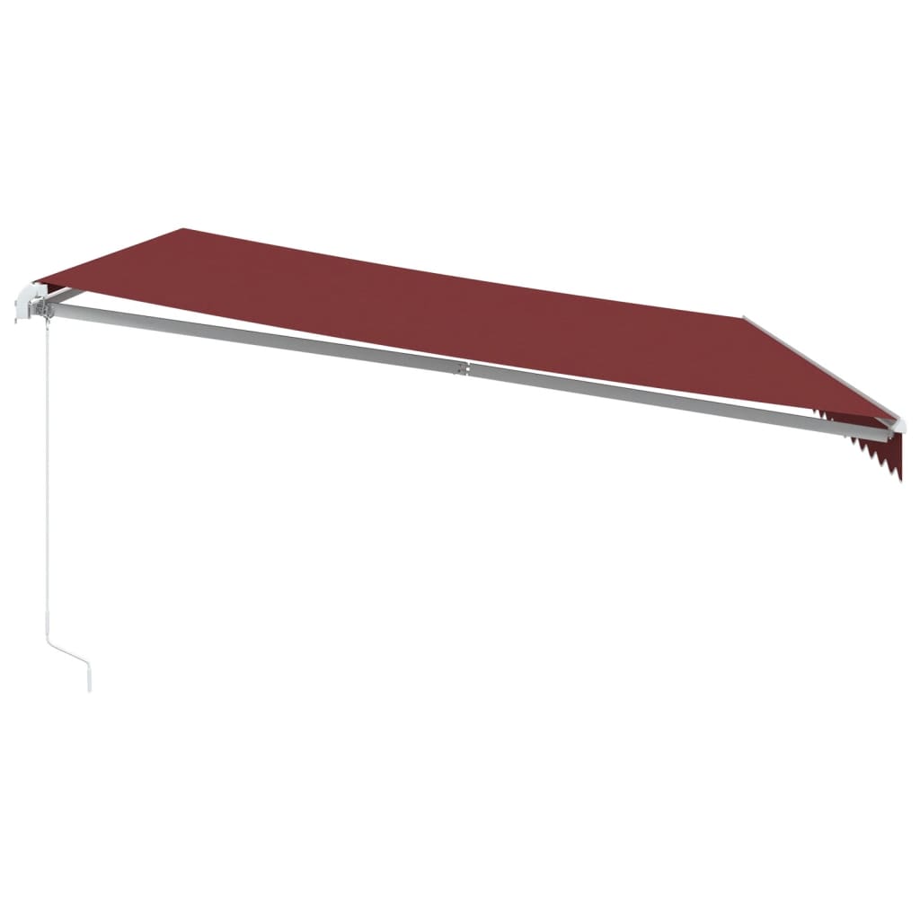 Toldo Retráctil Manual Burdeos 500x350 Cm_3