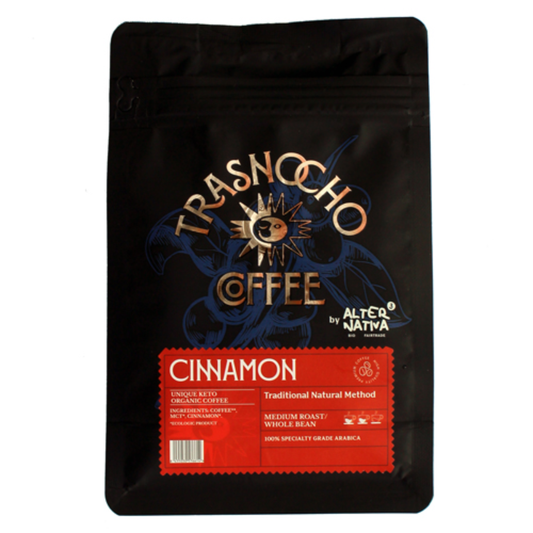 Café KETO en Grano con Canela BIO Trasnocho Alternativa 200 g