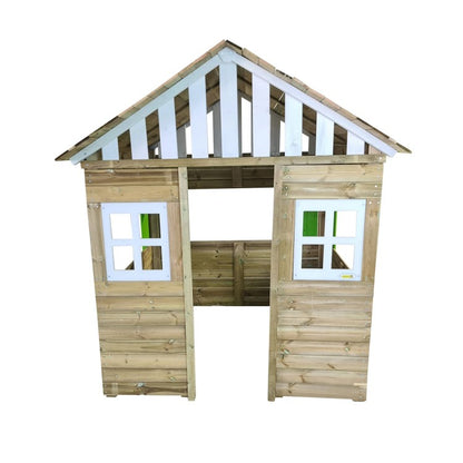 Casita De Madera Masgames Lollipop Xxl Horeca Verde.