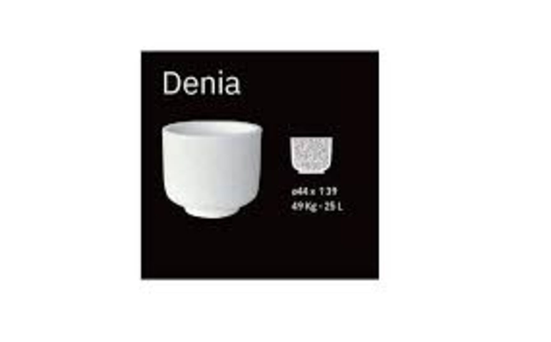 Jardinera De Granito Denia. 44 cm de ancho y 39 cm de alto. Peso: 49 kilos. Capacidad: 25 litros_1