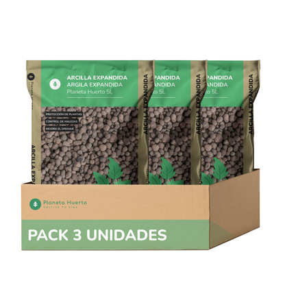 Arcilla expandida Planeta Huerto 15 Litros
