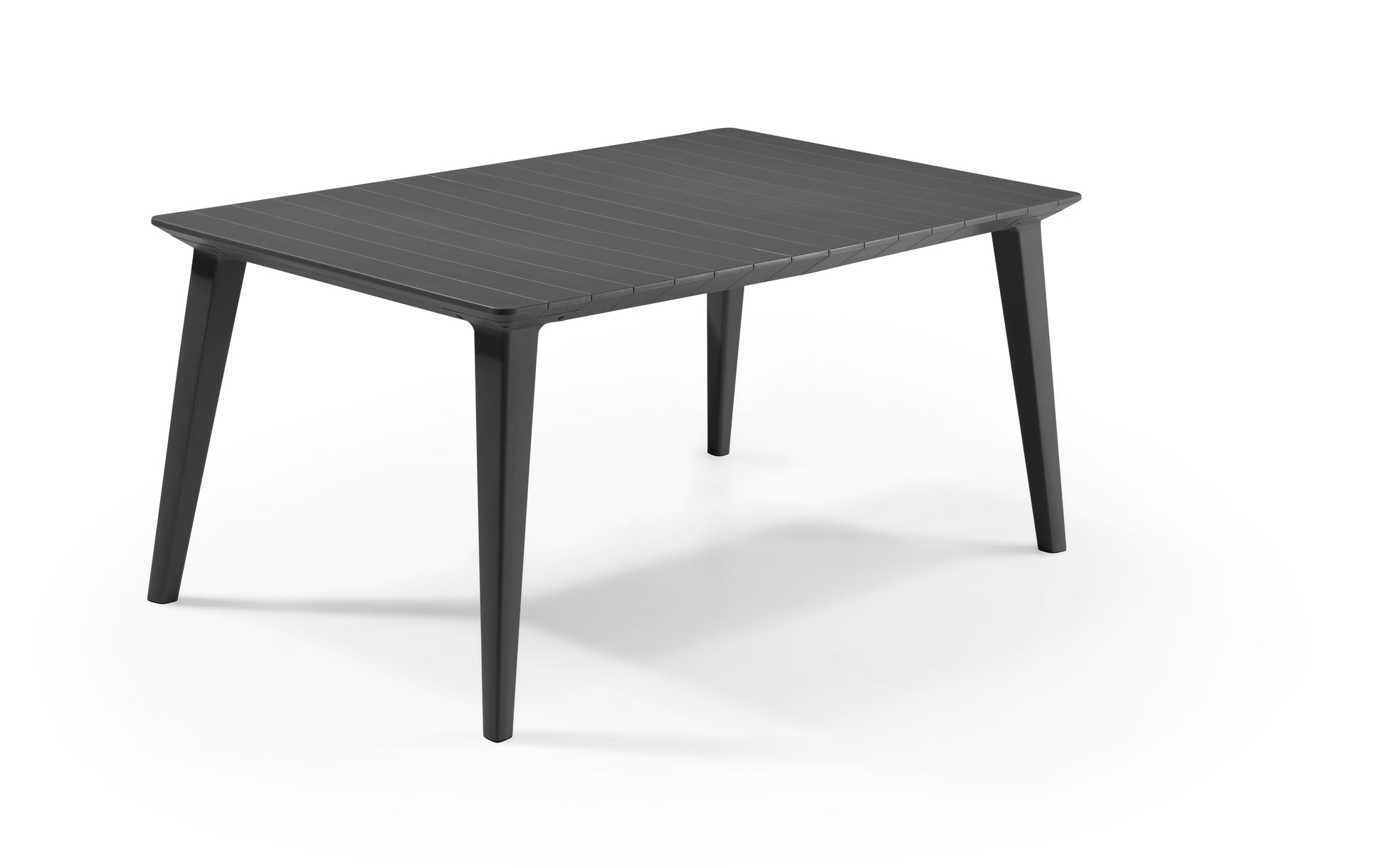 Mesa De Comedor De Exterior Lima De Keter. 157x98x74cm-gris