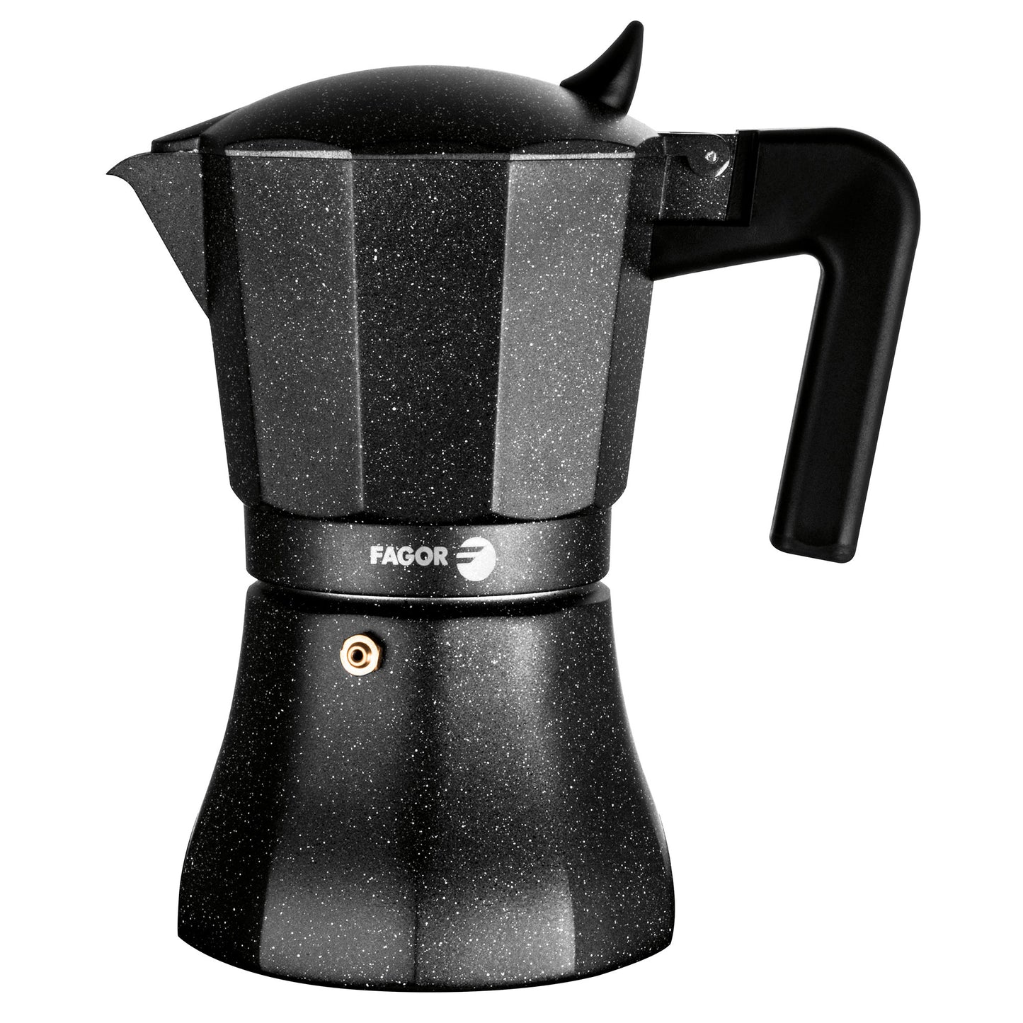 Cafetera Italiana Aluminio, Junta Silicona, Vitrocerámica, Gas, Eléctrica Fagor_0