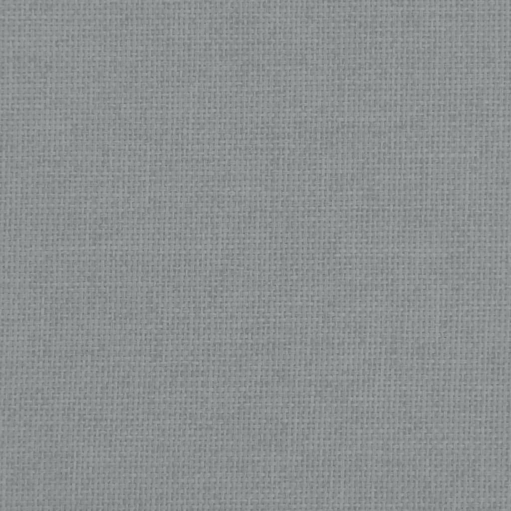 Cama Para Perros De Tela Gris Claro 90x53x30 Cm / Vetonek_4