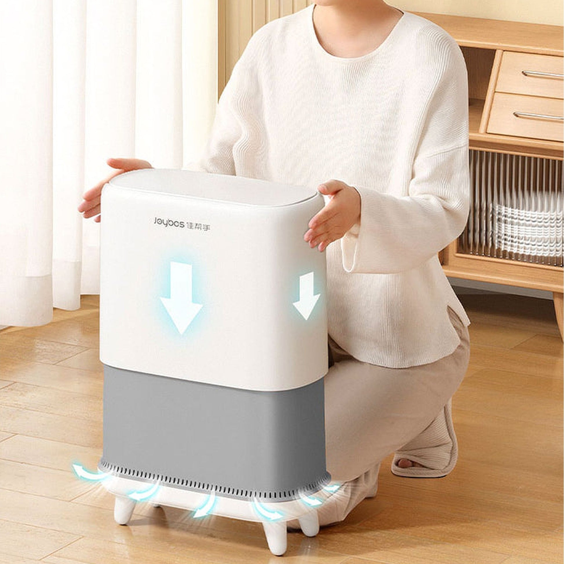 Papelera Cubo De Basura 12,5l Con Absorción Automática_4