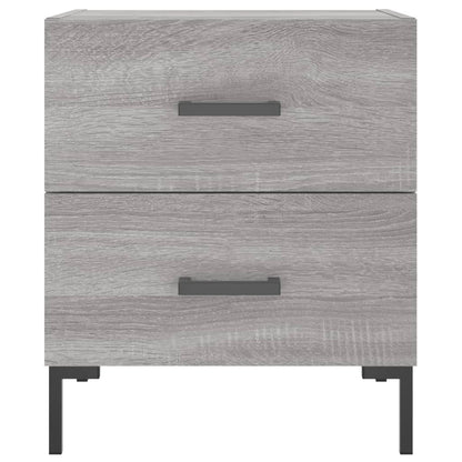 Mesitas Noche 2 Uds Madera Ingeniería Gris Sonoma 40x35x47,5 Cm_4