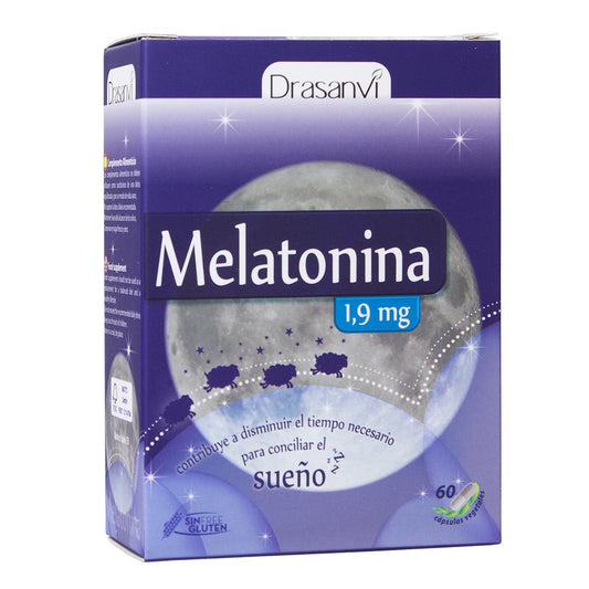 Melatonina 1,9 mg Drasanvi, 60 cápsulas