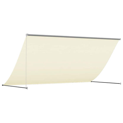 Toldo Retráctil De Tela Y Acero Crema 300x150 Cm_4