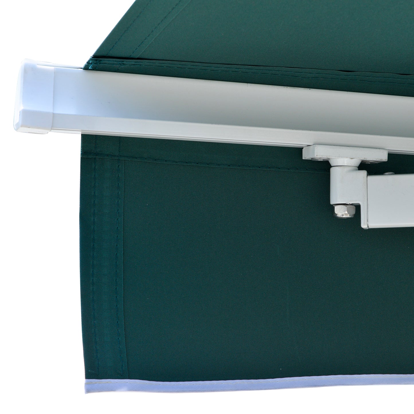 Outsunny Toldo Manual Retráctil Con Manivela 250x200 Cm Aluminio Ajustable_4