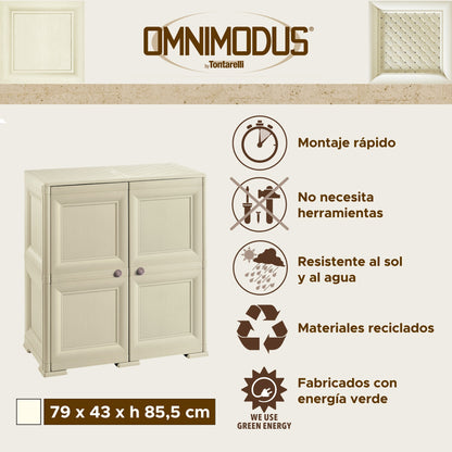 4 Estanterías Modulares Con Soporte Para 48 Botellas Gris_1