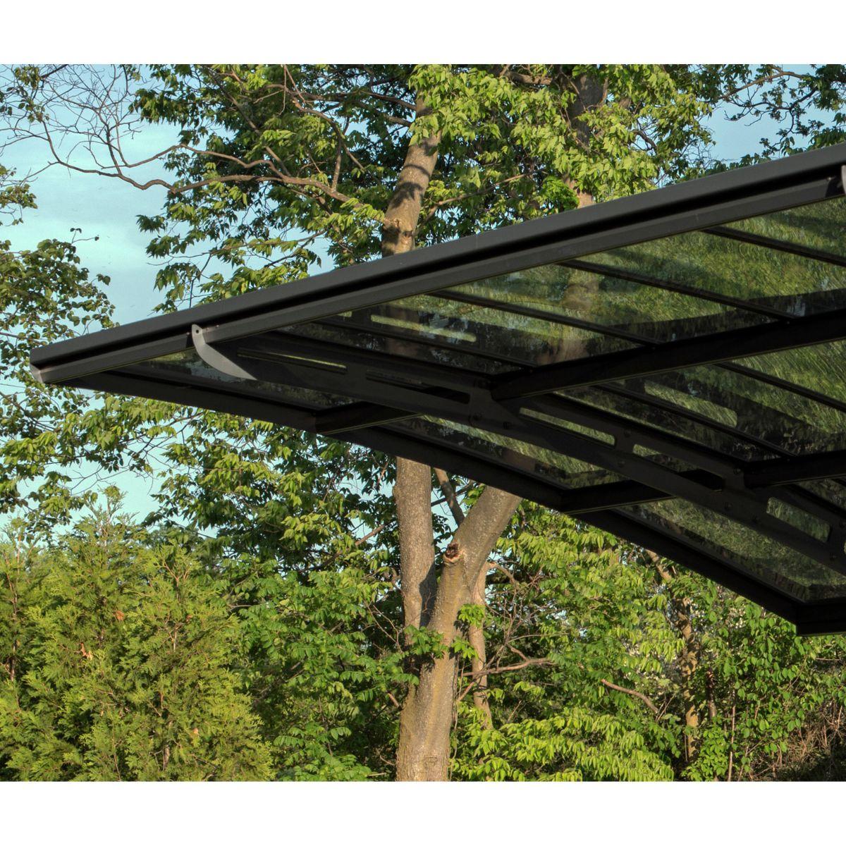 Cochera Carport Arizona Breeze doble aluminio 578x495 cm Canopia by Palram