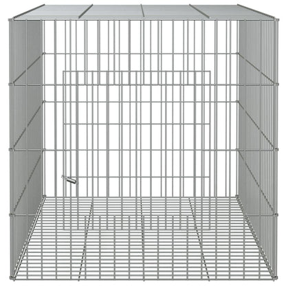 Vidaxl Jaula Para Conejos Hierro Galvanizado 78x54x54 Cm_4