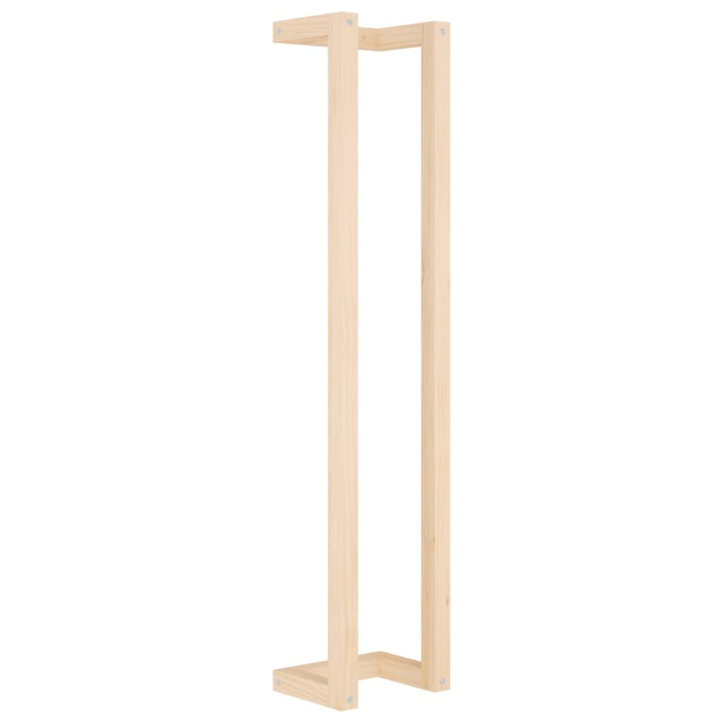 Vidaxl Toallero De Madera Maciza De Pino 23x18x110 Cm_0