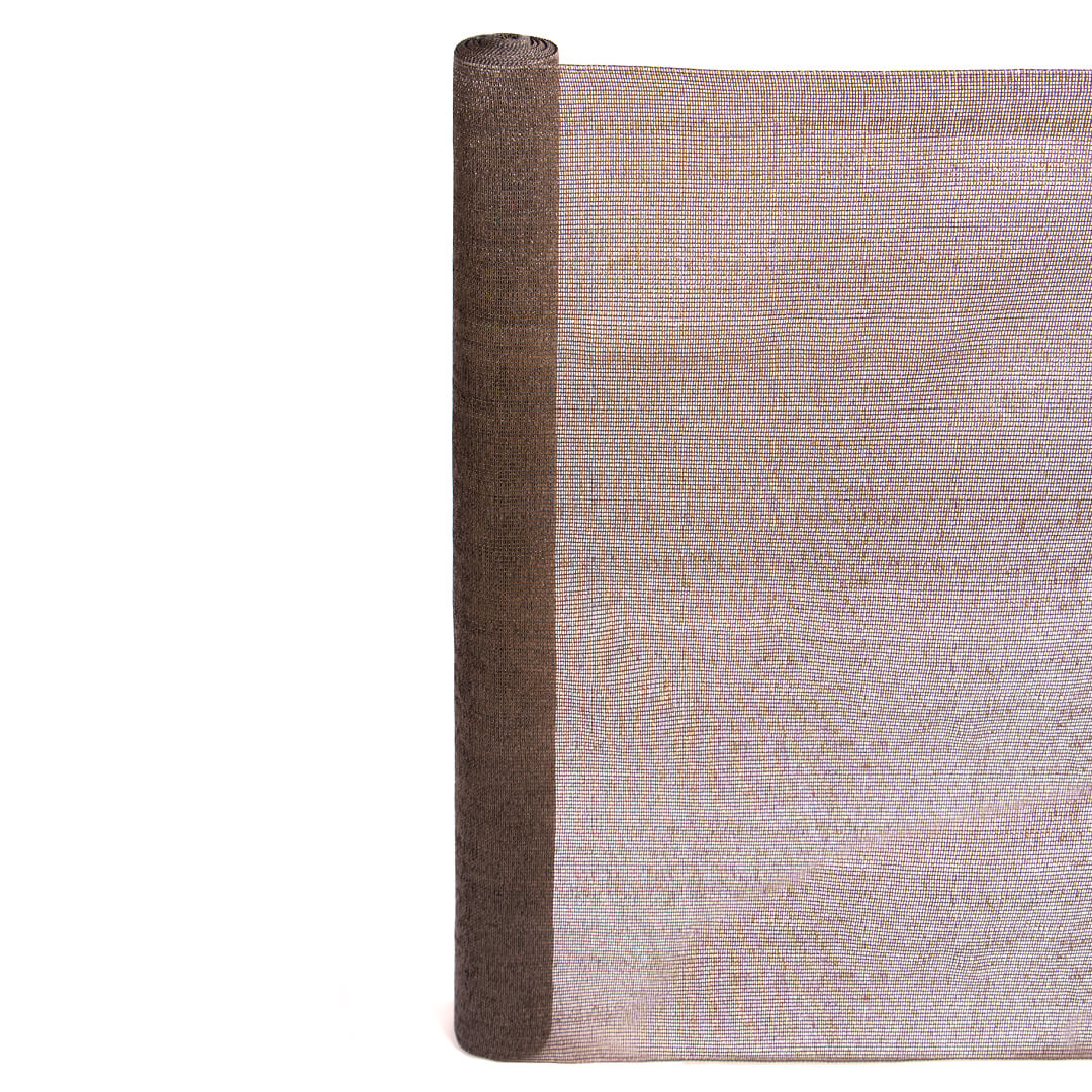 Malla De Ocultación Recynet 120 Gr 1x50 M Marrón Nortene_0