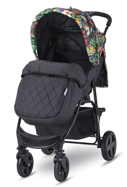 Silla De Paseo Con Cubrepiés Olivia Basic Tropical Flowers_1