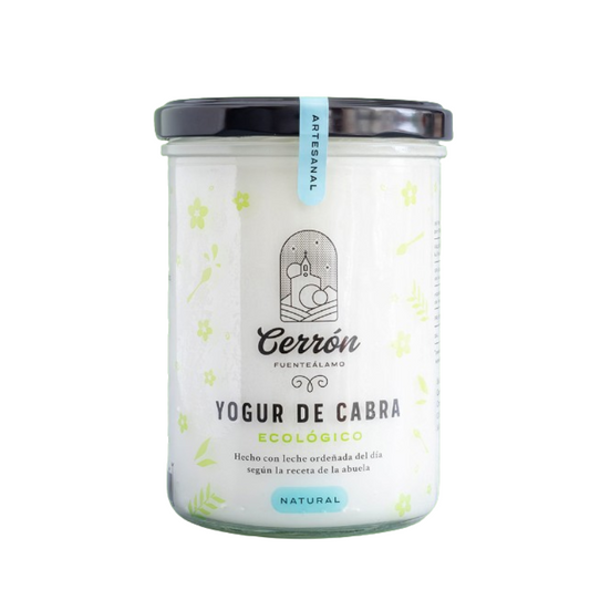 Yogur de cabra natural Ecologico y  Biodinamico 420gr_0