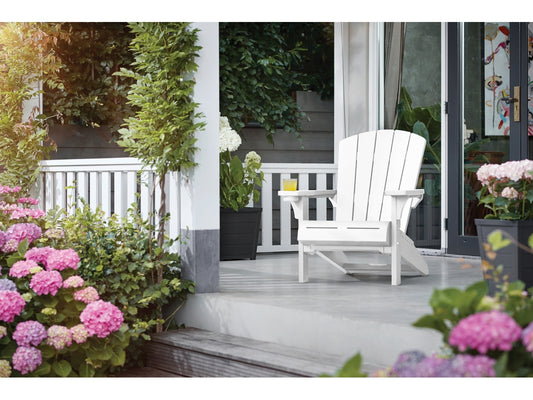 Silla De Exterior Alpine Adirondack- 80x93x93cm- Blanco_0