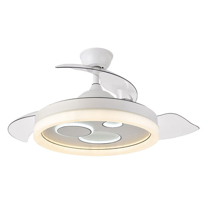 Ventilador De Techo Con 3 Aspas Retráctiles,luz Led,altavoz Bluetooth Y Mando A Distancia_2