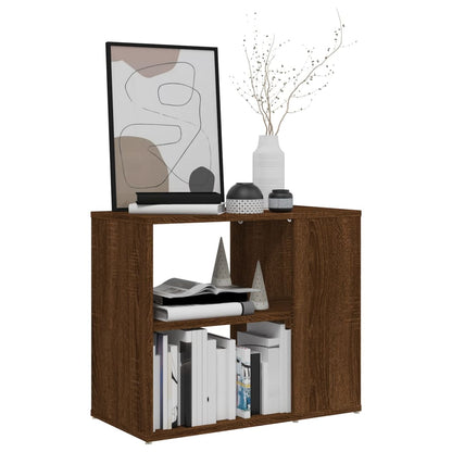 Armario Auxiliar Madera Contrachapada Marrón Roble 60x30x50 Cm / Vetonek_2