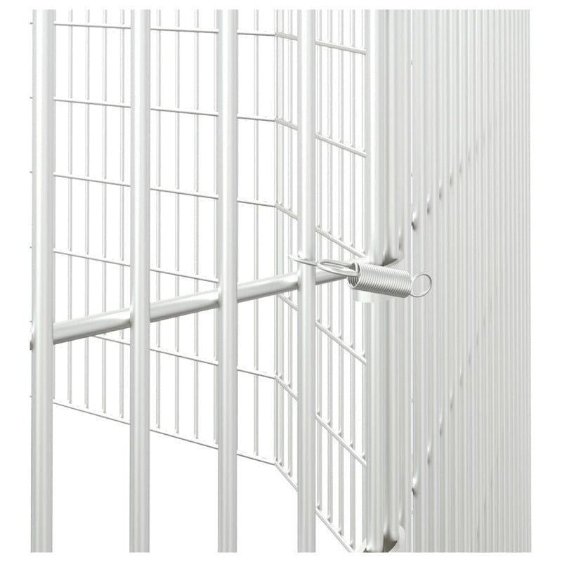 Vidaxl Recinto Animales Corral 10 Paneles Hierro Galvanizado 54x80 Cm_5