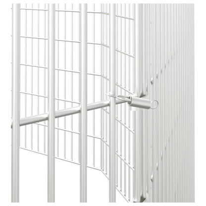 Vidaxl Recinto Animales Corral 10 Paneles Hierro Galvanizado 54x80 Cm_5