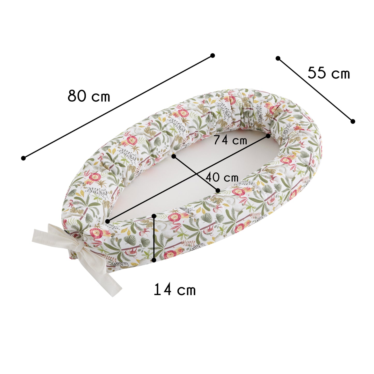 Cojín Nido Reductor De Base Impermeable Safari In The Jungle