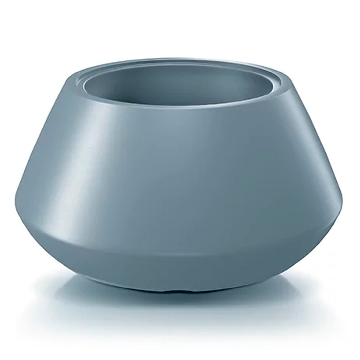 Maceta Heos 56l., Con Depósito, Dimensiones (mm) 582x582x300, Color Gris Claro_0