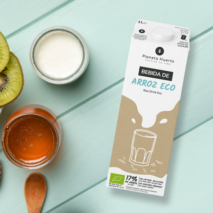 Pack 12x Bebida de Arroz Eco Planeta Huerto 1L