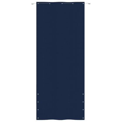 Vidaxl Toldo Para Balcón De Tela Oxford Azul 100x240 Cm_1