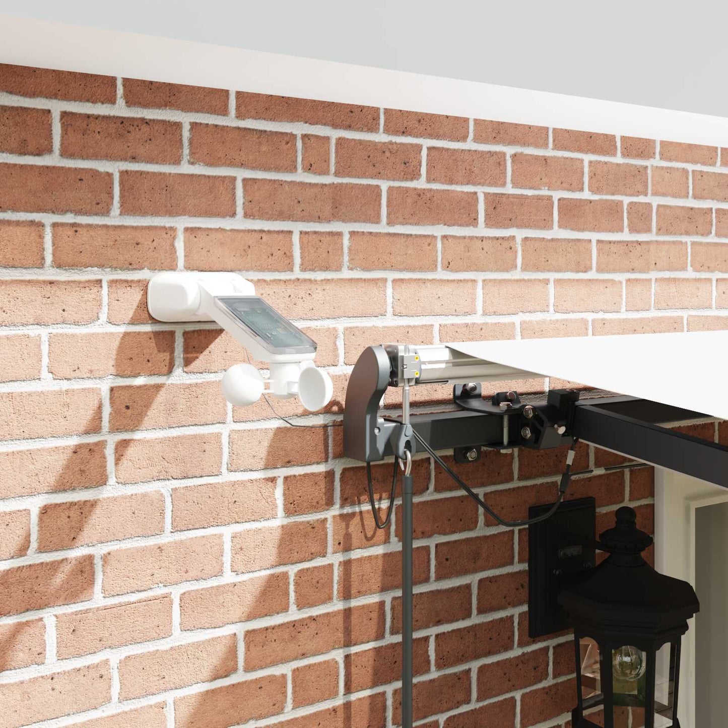Toldo Retráctil Blanco 500 X 300 Cm Poliéster_3