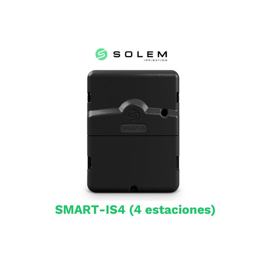 Programador Solem Smart-is 24v 4 Estaciones (wifi/bluetooth) - Riego Inteligente_0