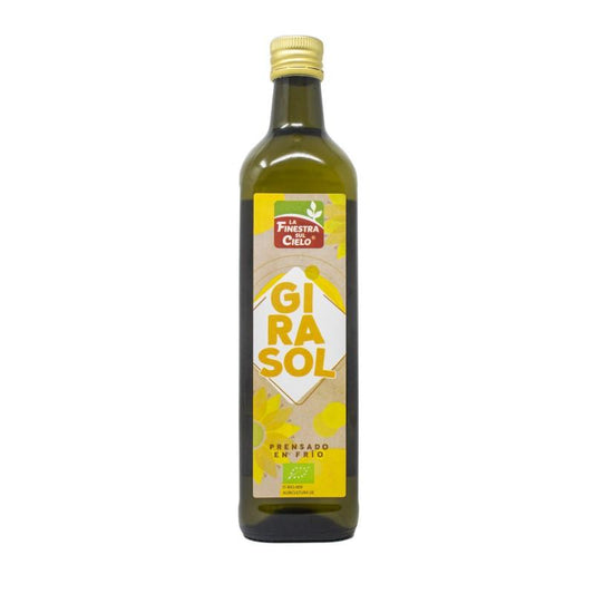 Aceite de Semillas de Girasol Eco prensado en frío La Finestra Sul Cielo 750 ml