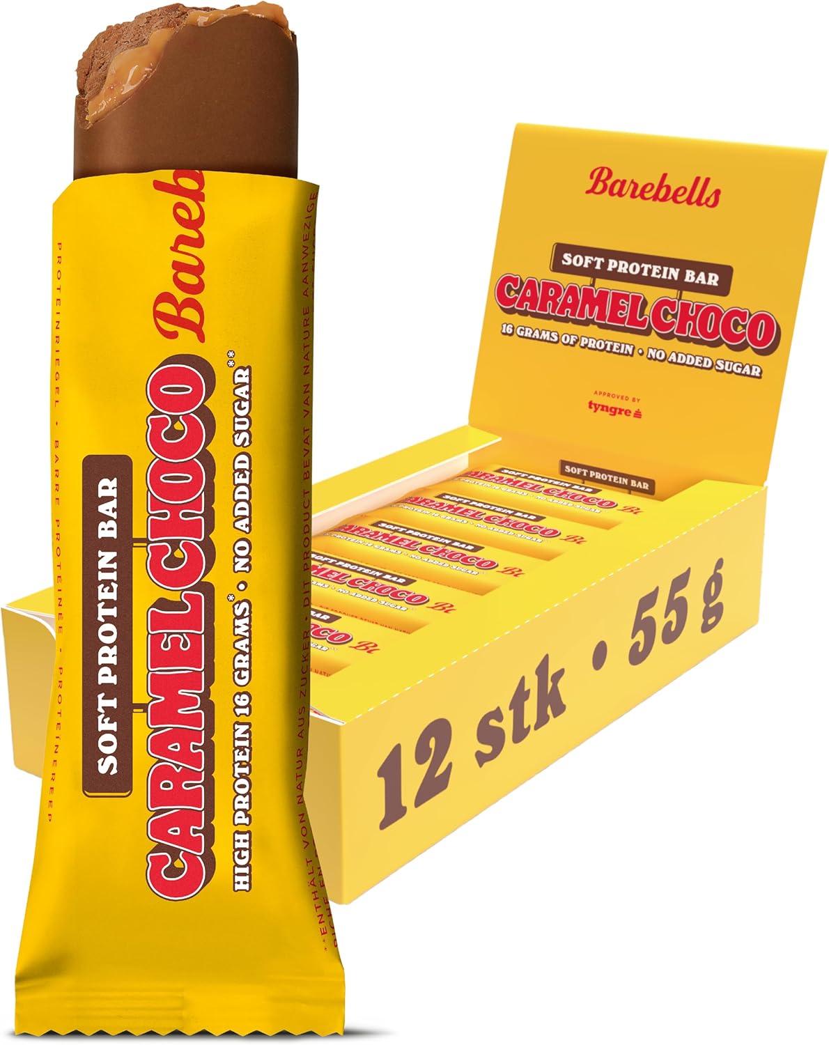 Barrita Proteica Chocolate Caramelo-soft Caramel 12x55g Barebells_0