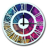Reloj Mdf Decorativo Multicolor