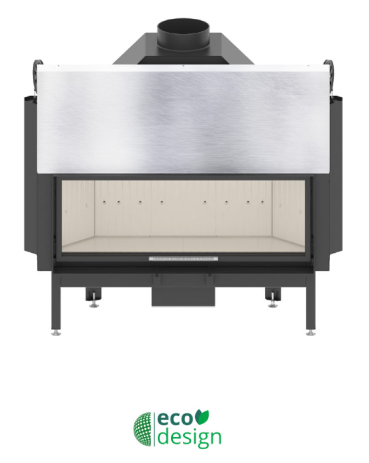 Insertables Con Ventilación A Leña Metlor Modelo Ecolux 120 Up_1