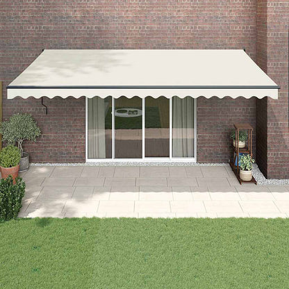 Toldo Retráctil Automático Color Crema 5x3 M_1