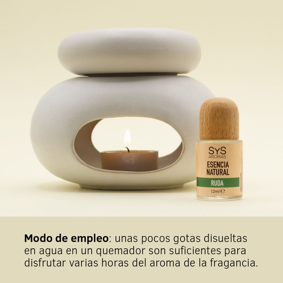 Esencia Natural Ruda SYS Aromas 12 ml | Aroma Agreste y Herbal | Para Quemadores y Humidificadores_3