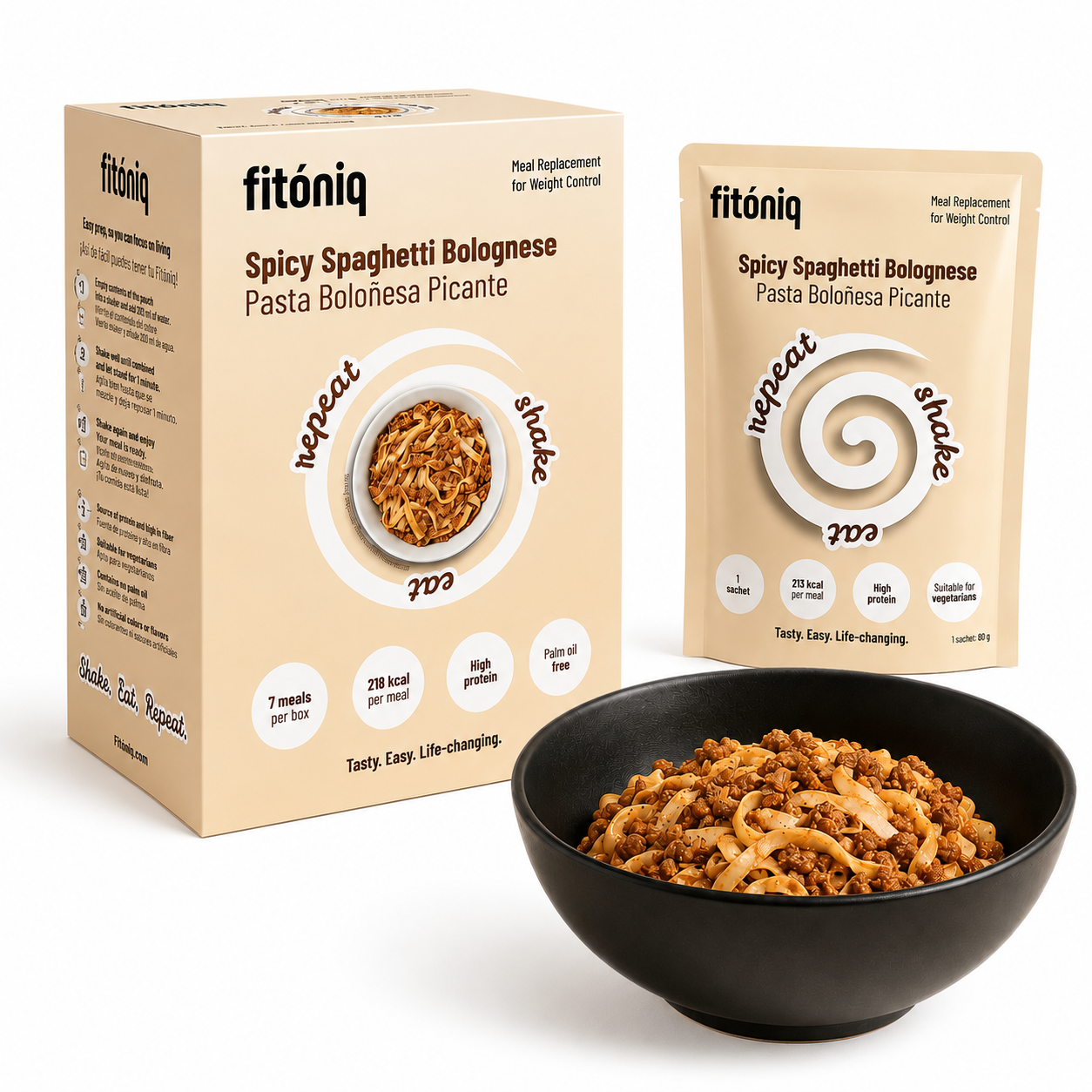 Pasta Boloñesa Picante Fitóniq, 7 sobres_1