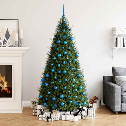 Vidaxl Juego De Bolas De Navidad 111 Pzas Poliestireno Azul_1