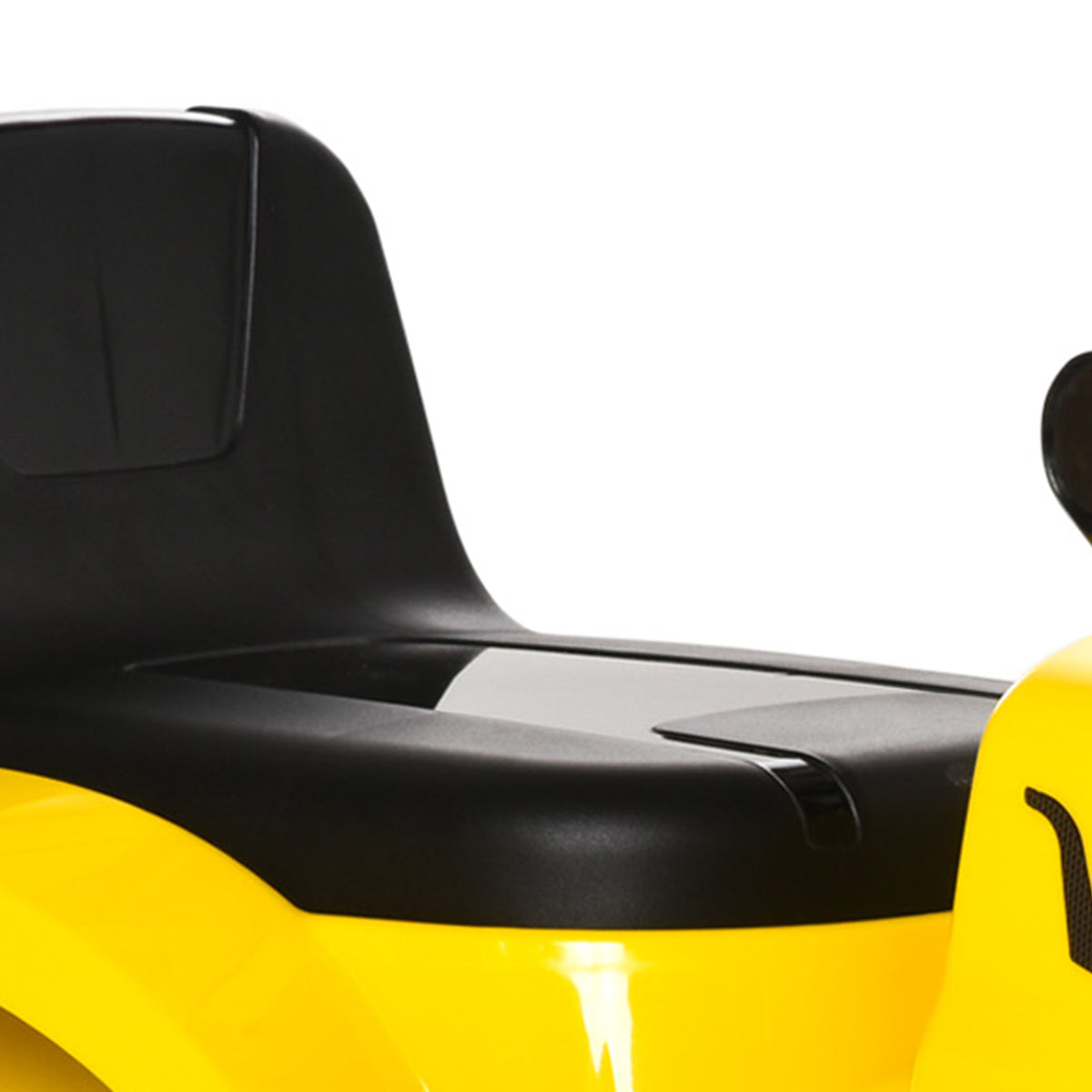 Tractor Con Remolque Infantil Con Remolque Homcom 91x29x44 Cm Amarillo_5